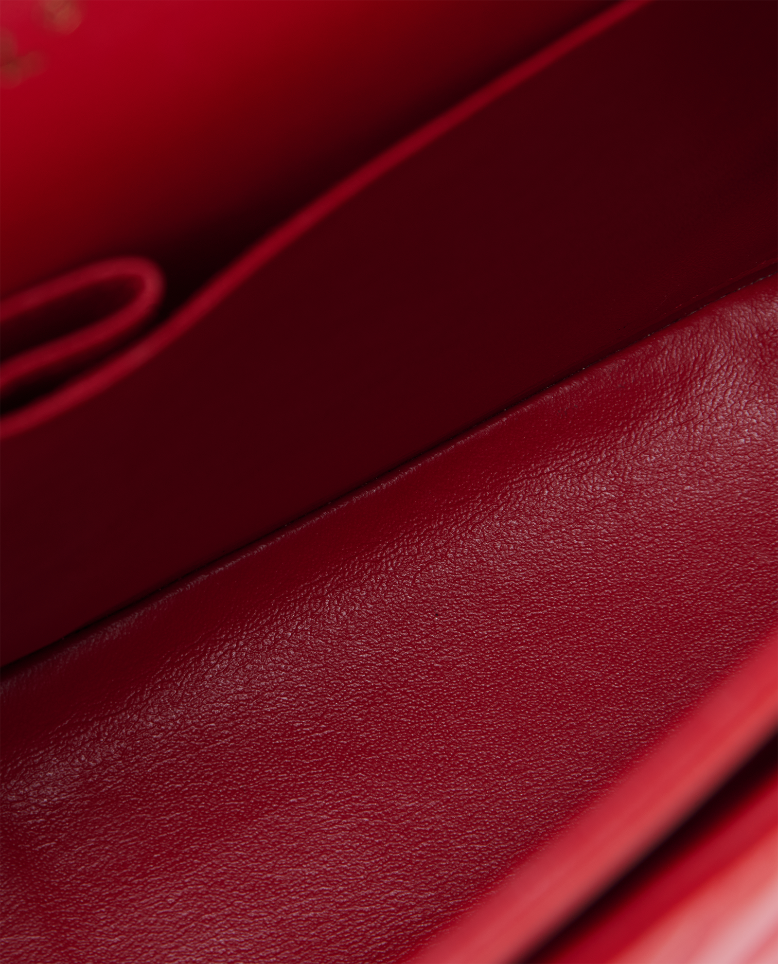 Maxi Classic Double Flap, &pound;4,750, Handbags, Red, Lambskin Leather, Other view